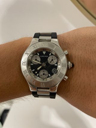 Cartier Must 21 Chronoscaph W10125U2