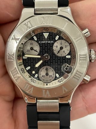 Cartier Must 21 Chronoscaph W10125U2