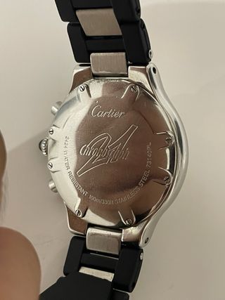 Cartier Must 21 Chronoscaph W10125U2