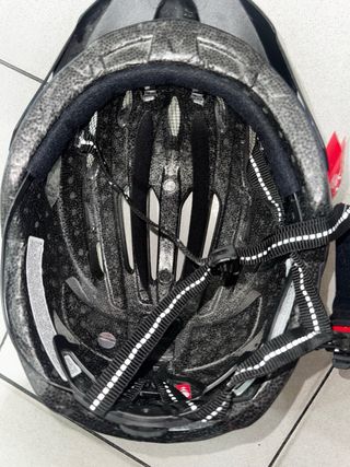 Casco Bicicleta Alpina Azul + Camiseta
