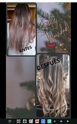 PELUQUERA A DOMICILIO 18 AÑOS DE EXPERIENCIA