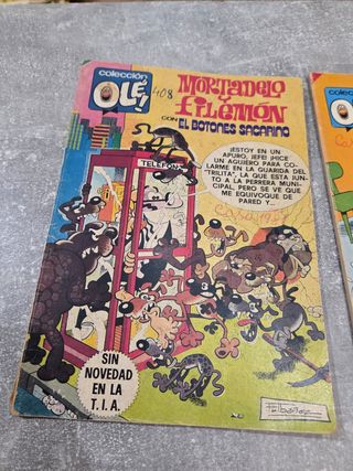 Coleccion OLE Comics Mortadelo y Filemon Bruguera