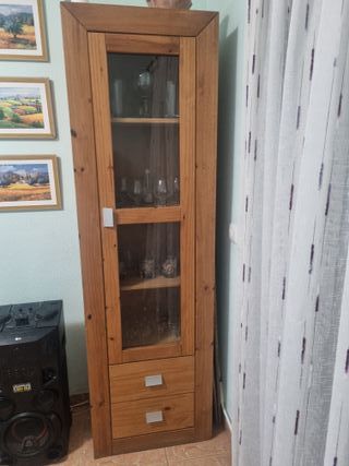Mueble TV+ vitrina 