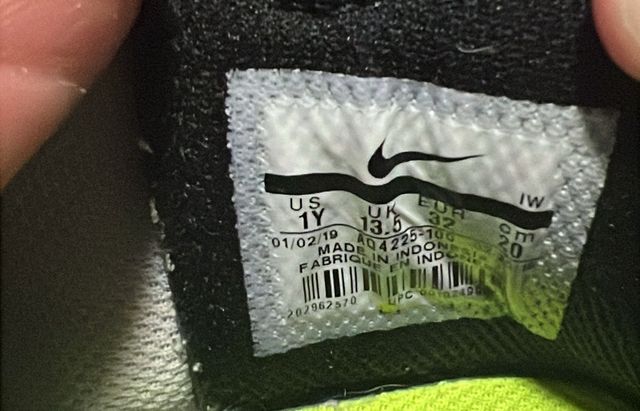 Deportivas niño Nike blancas y negras