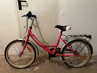 Bicicleta infantil rosa