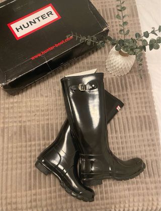 Botas de agua Hunter Negras Talla 37
