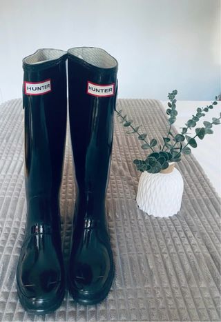 Botas de agua Hunter Negras Talla 37