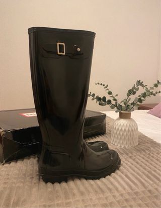 Botas de agua Hunter Negras Talla 37