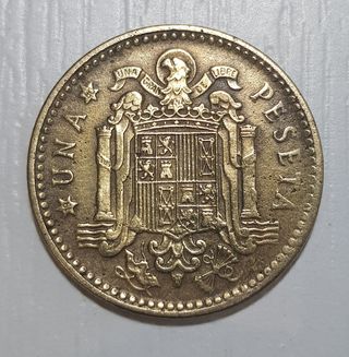 Moneda 1 Peseta 1953 España