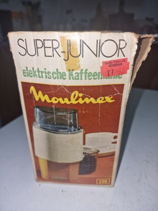 Molinillo de café Moulinex eléctrico pulsador.