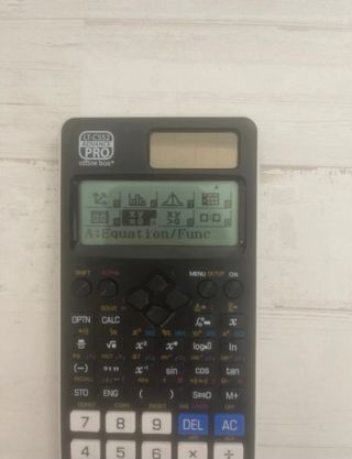 Calculadora casio blanca