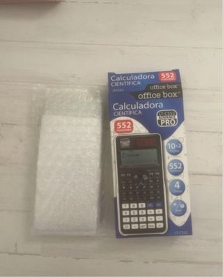 Calculadora casio blanca