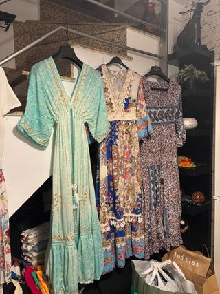 Vestidos blancos de encaje y bordado