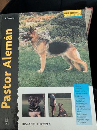 Libro Pastor Alemán - S. Samms
Libro dogo 