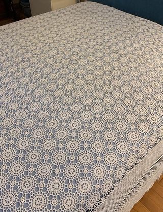 Coperta uncinetto fatta a mano su misura