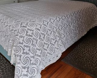 Coperta uncinetto fatta a mano su misura