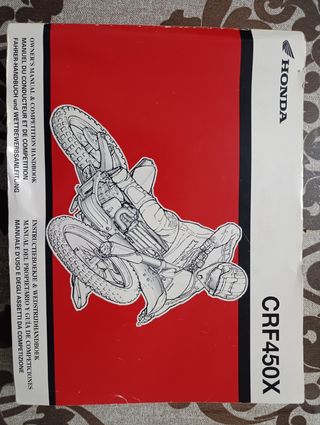 Manual Honda CRF450X Competition