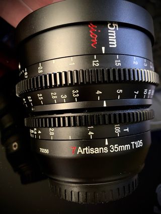 Objetivo Cine 7 Artisans 35mm T1.05