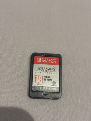 Assassin's Creed III Remastered Nintendo Switch