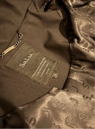 Casaco Salsa quente e elegante tamanho S