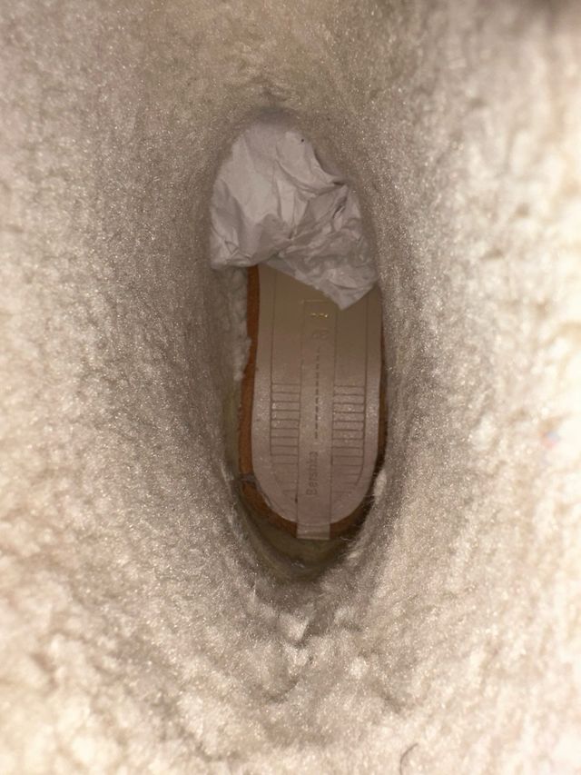 Botas Bershka ante y borrego