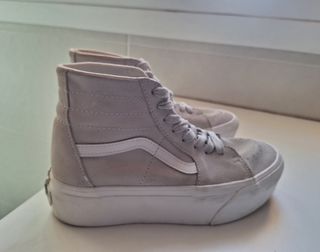 Zapatillas Vans Tapered Stackform Piel Gris