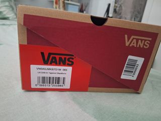 Zapatillas Vans Tapered Stackform Piel Gris