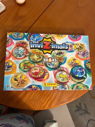 Colección Invizimals Kraks Chapas Panini