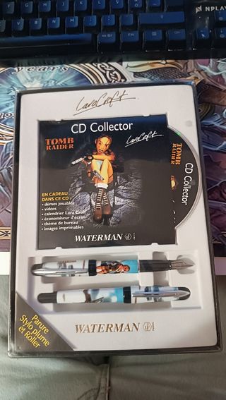 Coffret Waterman Lara Croft CD Collector