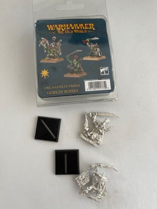 2 Jefes Goblin Warhammer