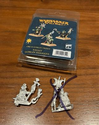 1 chaman goblin nocturno Warhammer