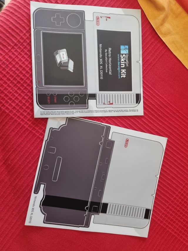 Skin Adesiva Nintendo 3DS XL Stile NES