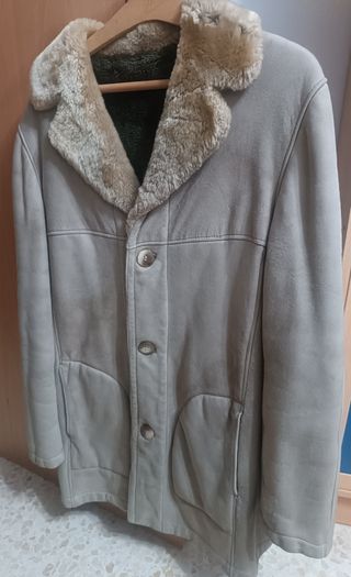 Chaqueta Hombre de Piel Vintage Años 50-60