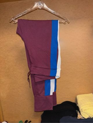 Chándal Adidas 2 piezas morado y azul