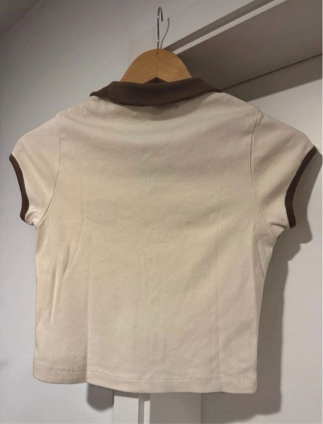 Polo Nude Project Beige/Marrón Talla S