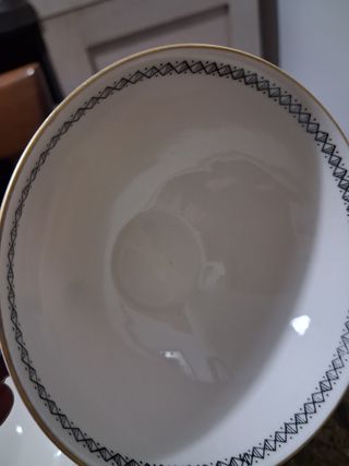 6 Tazze da Tè Bavaria in Porcellana Vintage