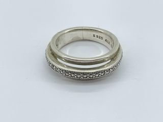 anillo plata 925mm con piedra