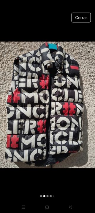 CHALECO MONCLER DE CABALLERO EDICIÓN LIMITADA T.L