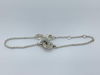 pulsera plata 925mm con piedra con circonita
