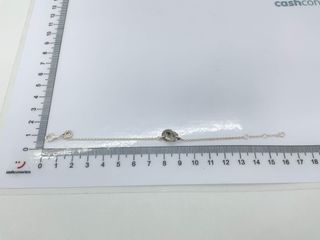 pulsera plata 925mm con piedra con circonita