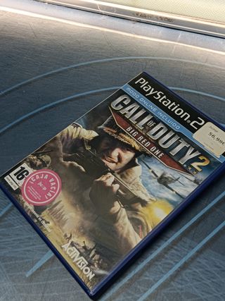 videojuego playstation 2, Call of Duty 2: Big Red One (PS2, 2005) pal, con manual