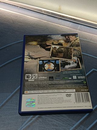 videojuego playstation 2, Call of Duty 2: Big Red One (PS2, 2005) pal, con manual