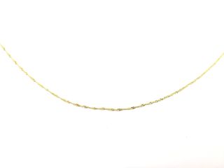 cadena oro 18k 22cm
