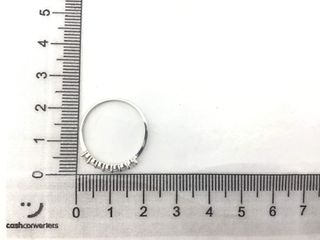 anillo oro 18k con piedra con circonita