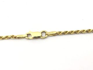 cadena oro 18k 29cm