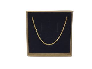 cadena oro 18k 29cm