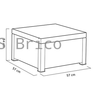 Muebles Jardín Evo Confort Grafito