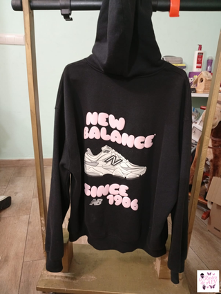 Sudadera New Balance Negra Talla S