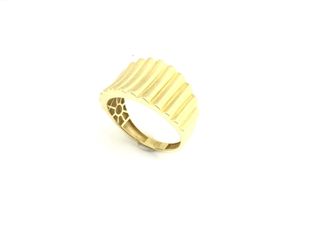 anillo oro 18k con circonita