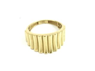 anillo oro 18k con circonita